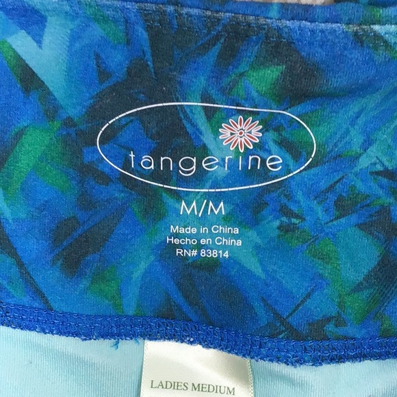 Tangerine activewear leggings + free top M - Picture 5 of 9